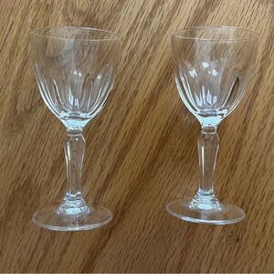 Elegant Cristal D'Arques Cordial Glasses